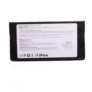 Новорічна гірлянда вулична Бахрома 6 м 105 LED білий провід Синій 6МWBL