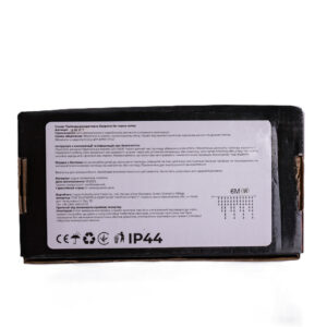 Новорічна гірлянда вулична Бахрома 6 м 105 LED білий провід Жовтий 6МWY