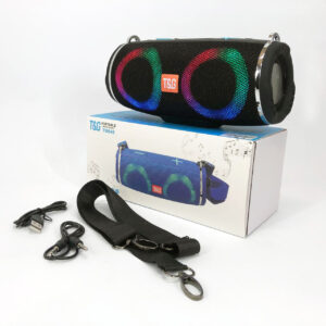 Портативна колонка TG642 з RGB підсвічуванням та ремінцем, акумуляторна колонка для музики.