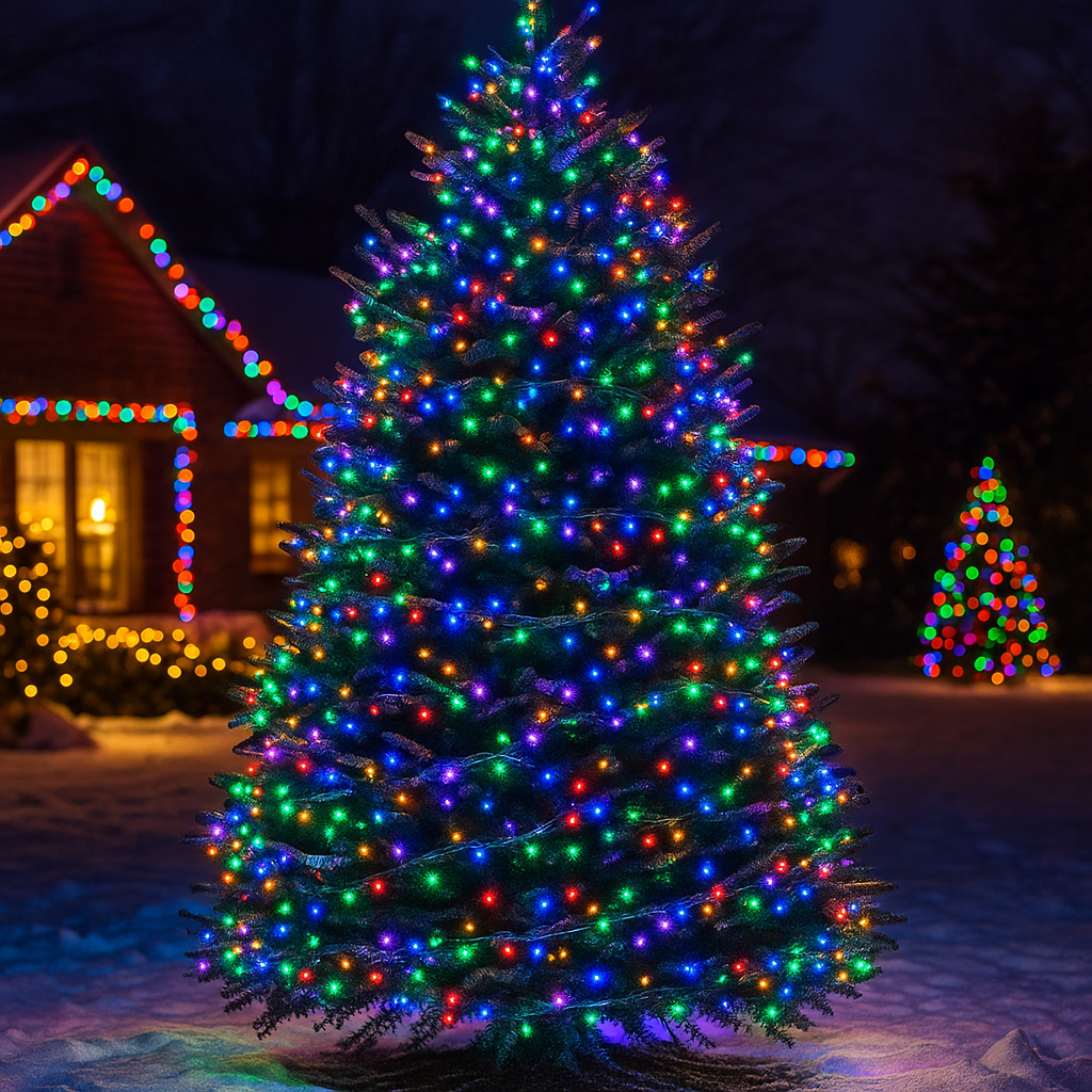 Новорічна гірлянда вулична