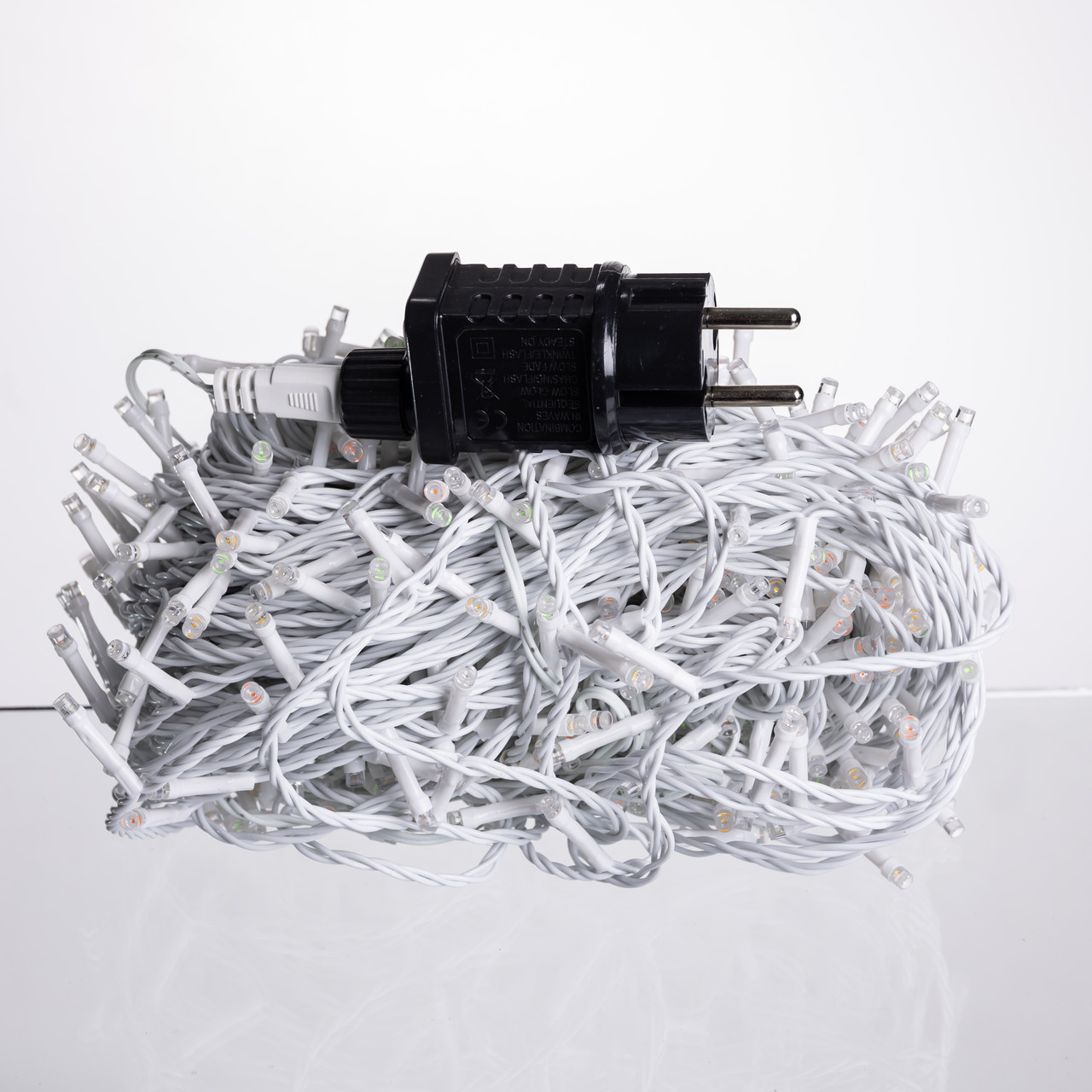 Гірлянда Різдвяна фея вулична 50 м 500 LED білий провід Мультиколір CF500L50MWML - Зображення 2