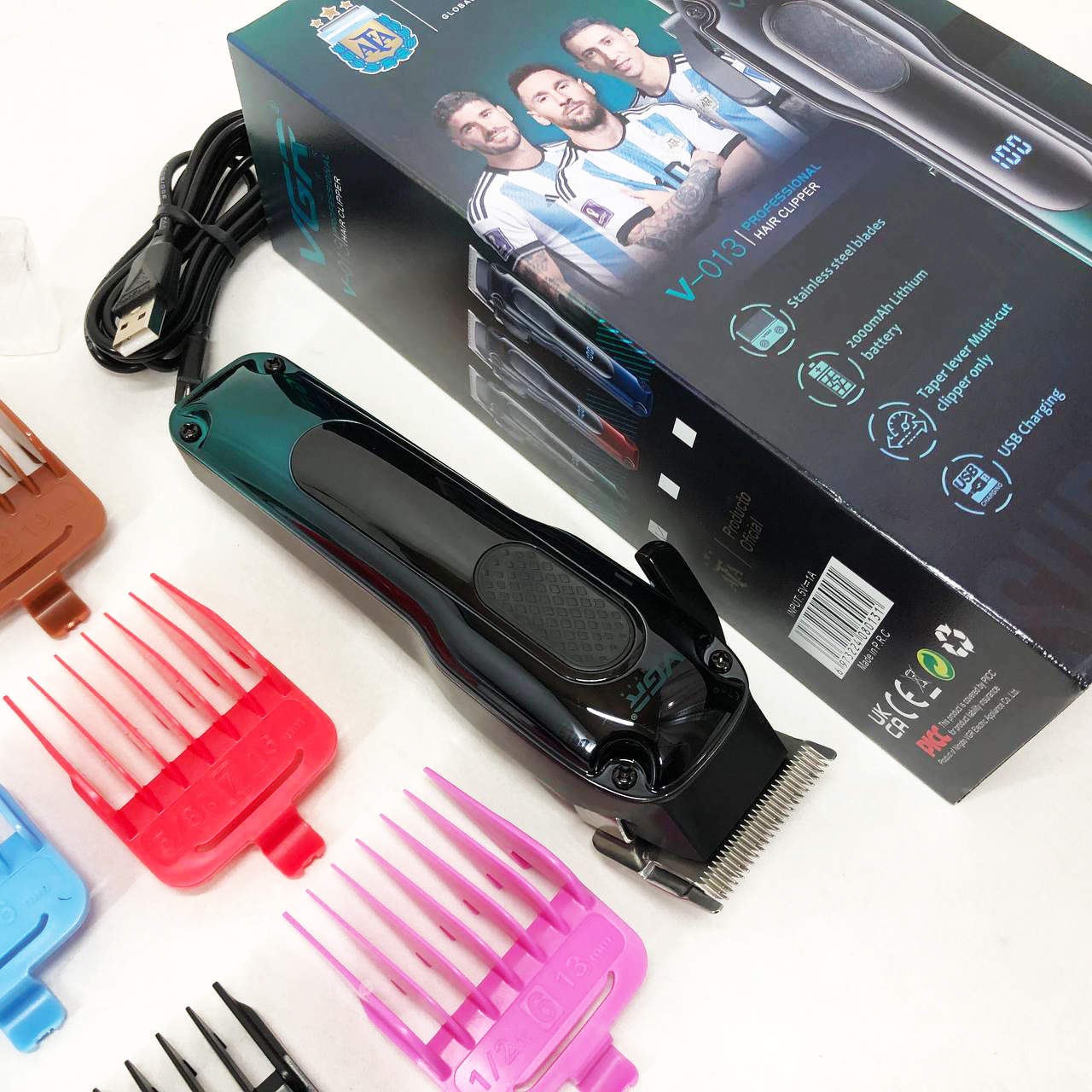 Тример для бороди носа і тіла, 13 в 1 VGR V-013 PROFCOMPLEX універсальний тример для стрижки волосся - Зображення 4