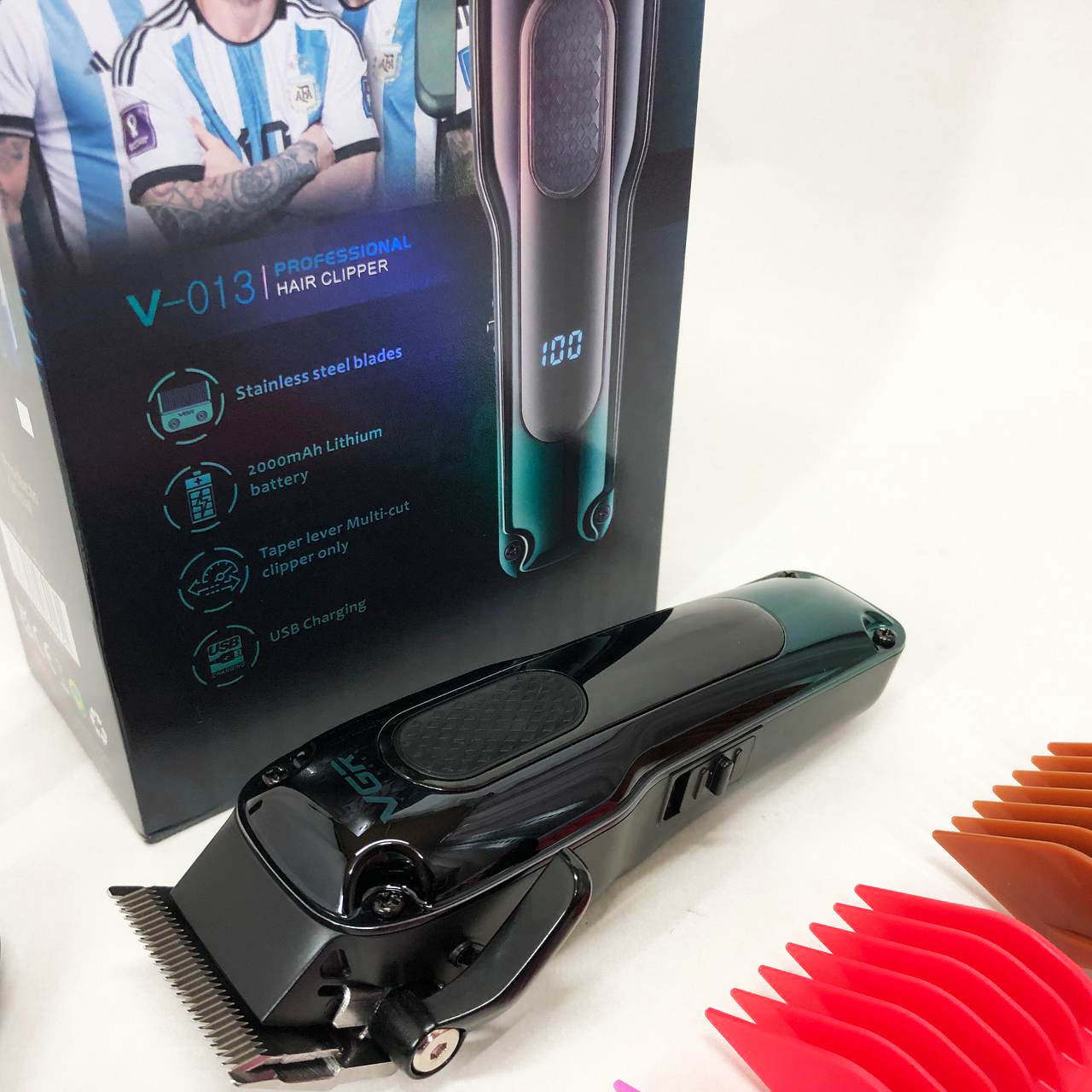 Тример для бороди носа і тіла, 13 в 1 VGR V-013 PROFCOMPLEX універсальний тример для стрижки волосся - Зображення 12