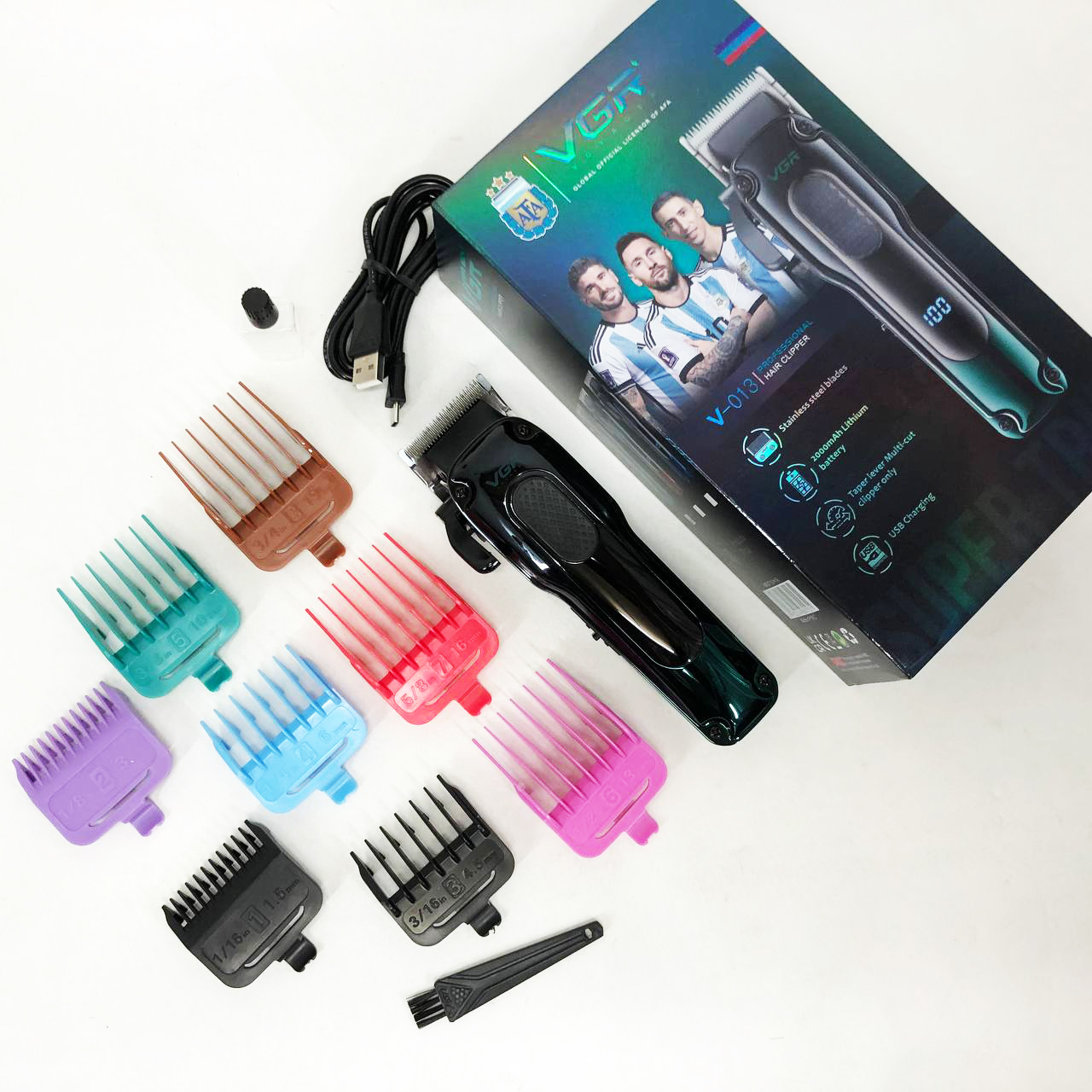 Тример для бороди носа і тіла, 13 в 1 VGR V-013 PROFCOMPLEX універсальний тример для стрижки волосся - Зображення 17