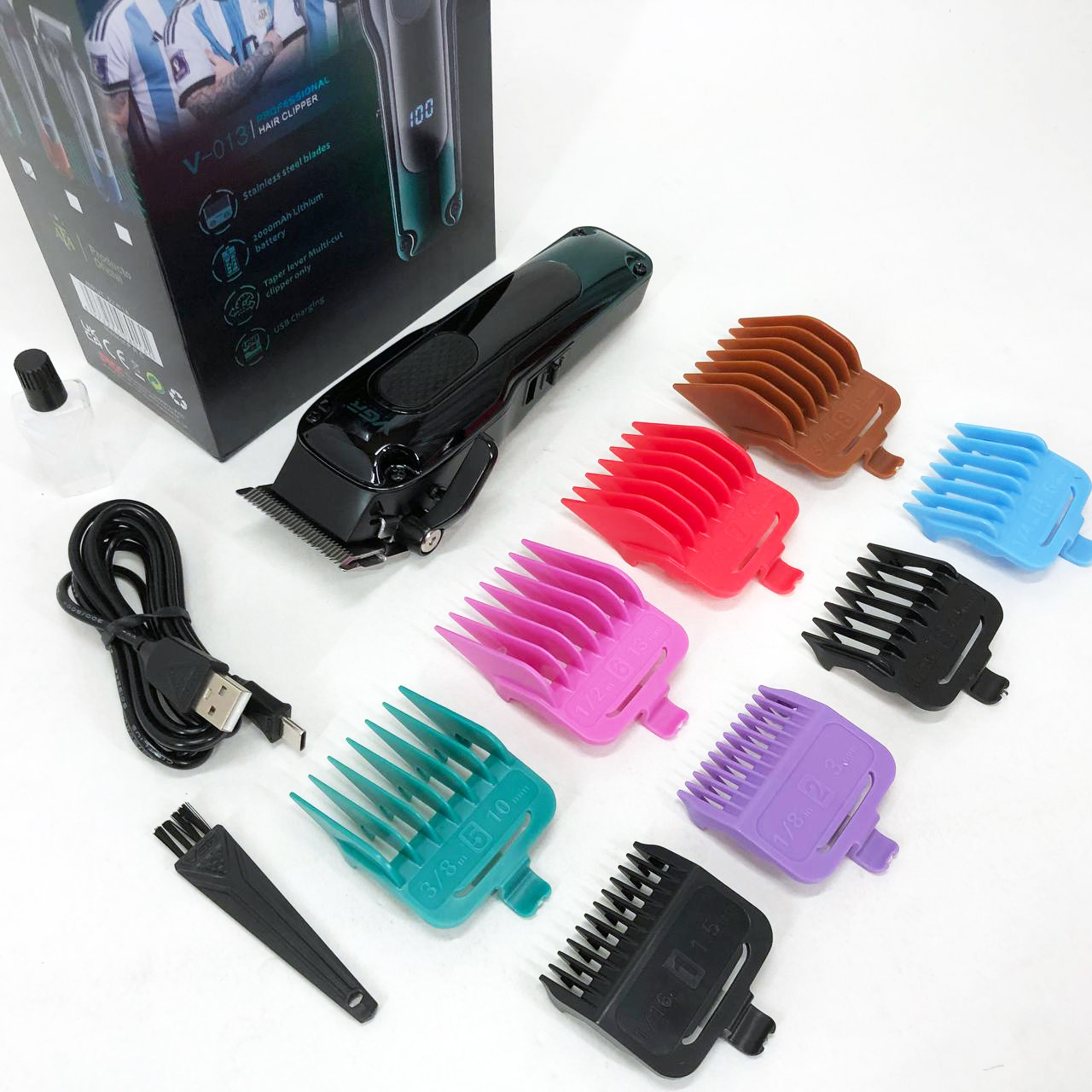 Тример для бороди носа і тіла, 13 в 1 VGR V-013 PROFCOMPLEX універсальний тример для стрижки волосся - Зображення 15