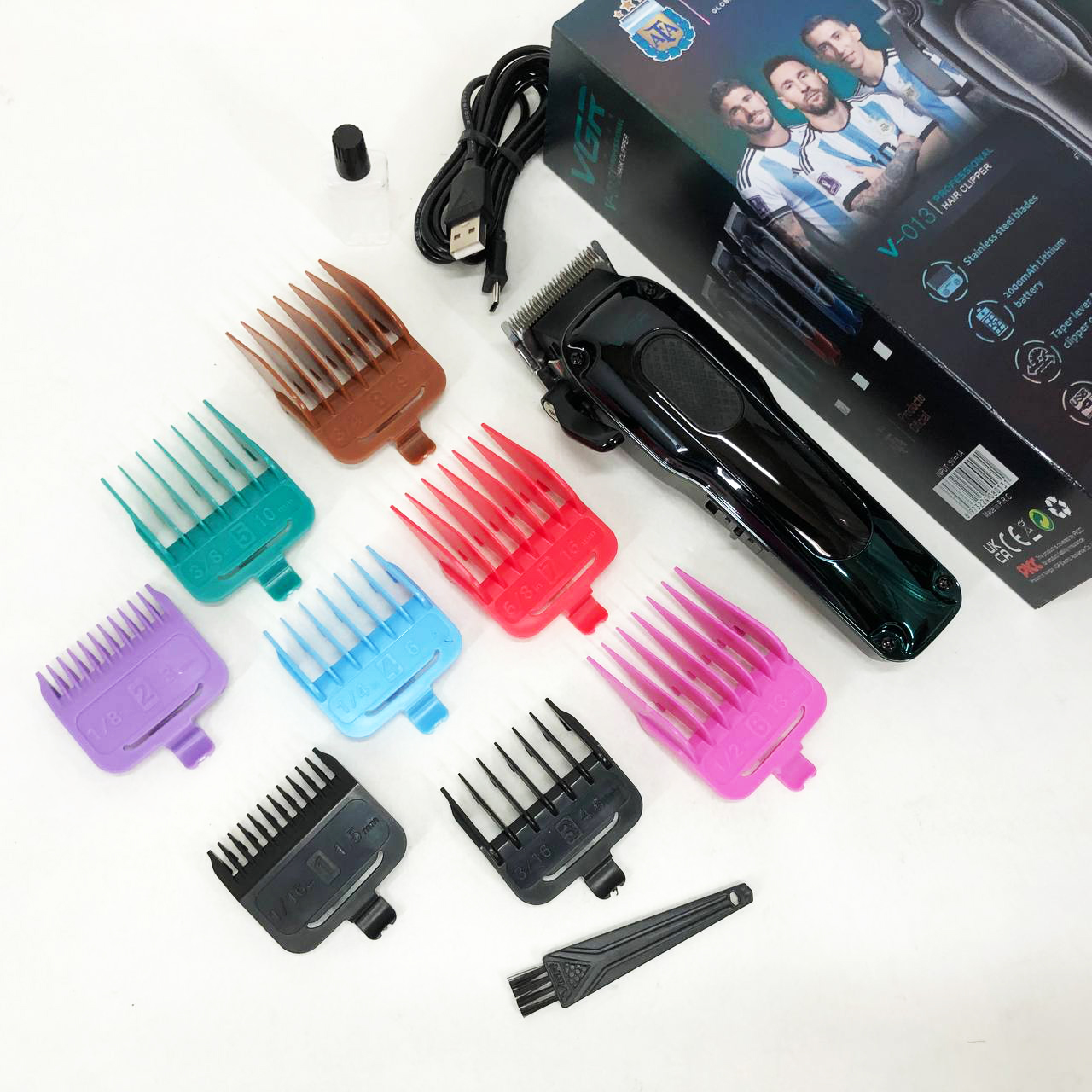 Тример для бороди носа і тіла, 13 в 1 VGR V-013 PROFCOMPLEX універсальний тример для стрижки волосся - Зображення 16