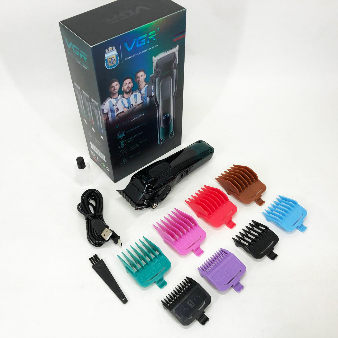 Тример для бороди носа і тіла, 13 в 1 VGR V-013 PROFCOMPLEX універсальний тример для стрижки волосся - Зображення 10