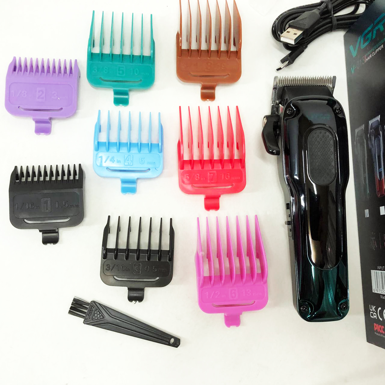 Тример для бороди носа і тіла, 13 в 1 VGR V-013 PROFCOMPLEX універсальний тример для стрижки волосся - Зображення 3